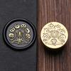 Pumpkins Sealing Wax Stamp Halloween Series Wax Seal Stamp Brass Head Seal Stamp for Scrapbooking Invitations Decoration