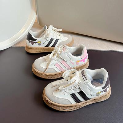 Kinder Skate Schuhe Mädchen Weiße Sneaker 2024 Frühling Neue Mode Jungen Canvas Schuhe Kinder Sportschuhe Unisex Freizeit Sneaker