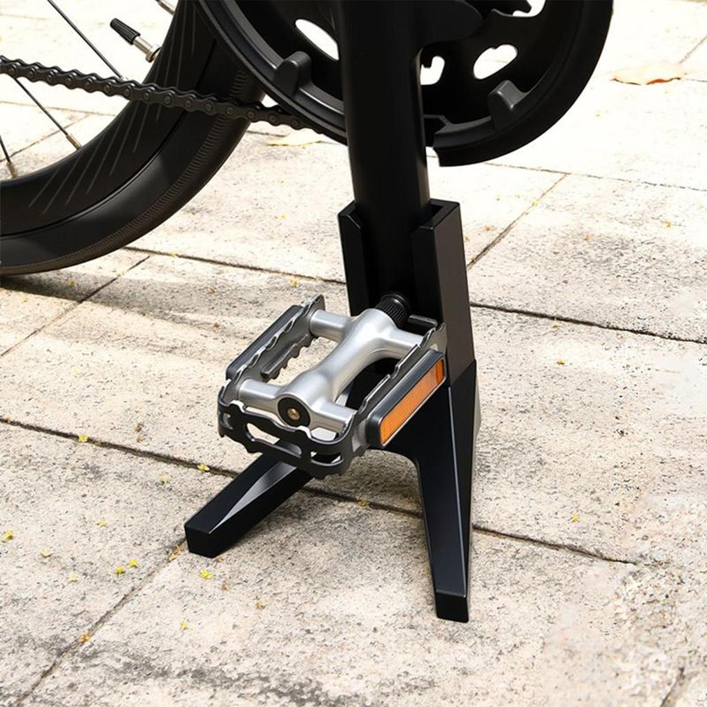 Mountain Bike Kick Stand Stable Floor Mount Bike Stand Portable Space-Saving Holder Display Accessories for Living Room Home