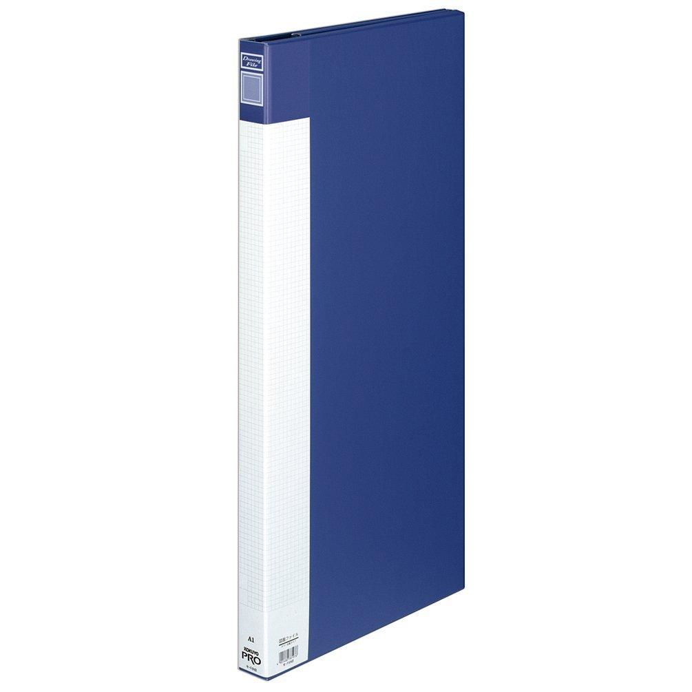 

KOKUYO File Drawing File Color Paper Type A1 Trifold Se-F6NB