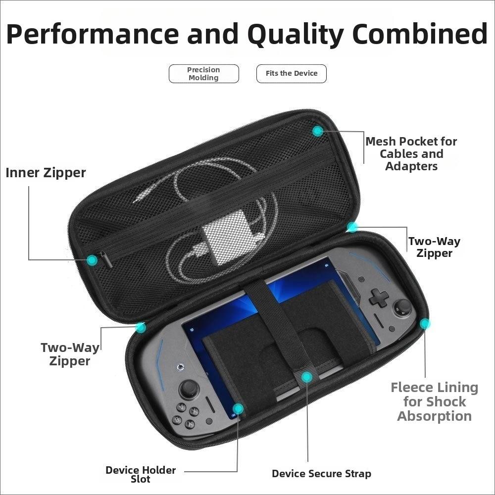EVA Carrying Case Portable Protective Cover New Storage Bag for Lenovo Legion G9/G7 Game Console