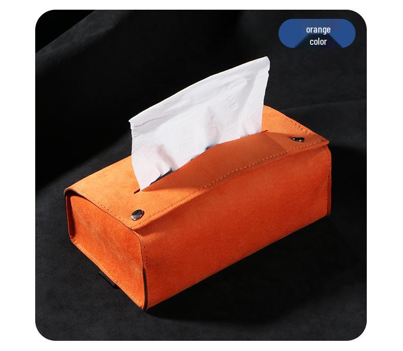 Alcantara Tissue Box for Tesla Screen, Console, & Seat Back