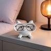 Small Space Saving Container Cartoon Pig Glasses Holder, 3D Printed Phone Stand Desktop Organizer, Bedside Table Accessory Stable Decorative Ornament