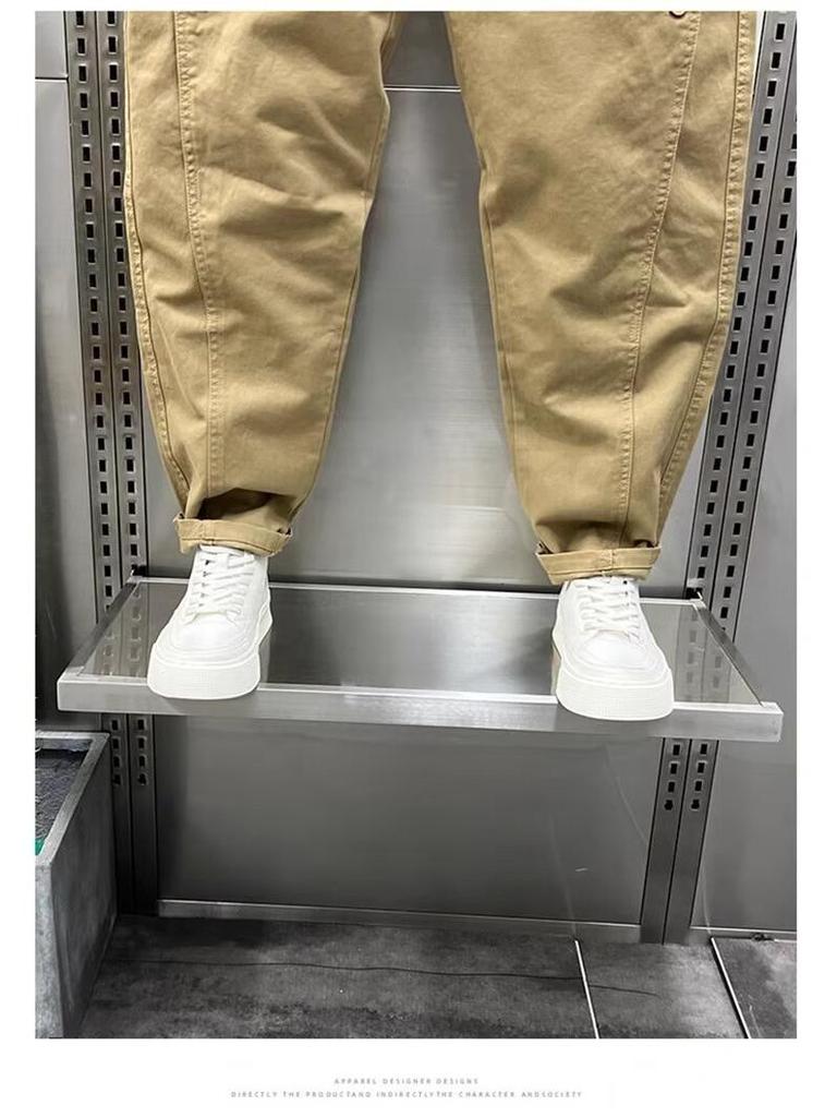 Men's Trendy Straight-Leg Casual Harem Pants - Spring & Autumn Collection