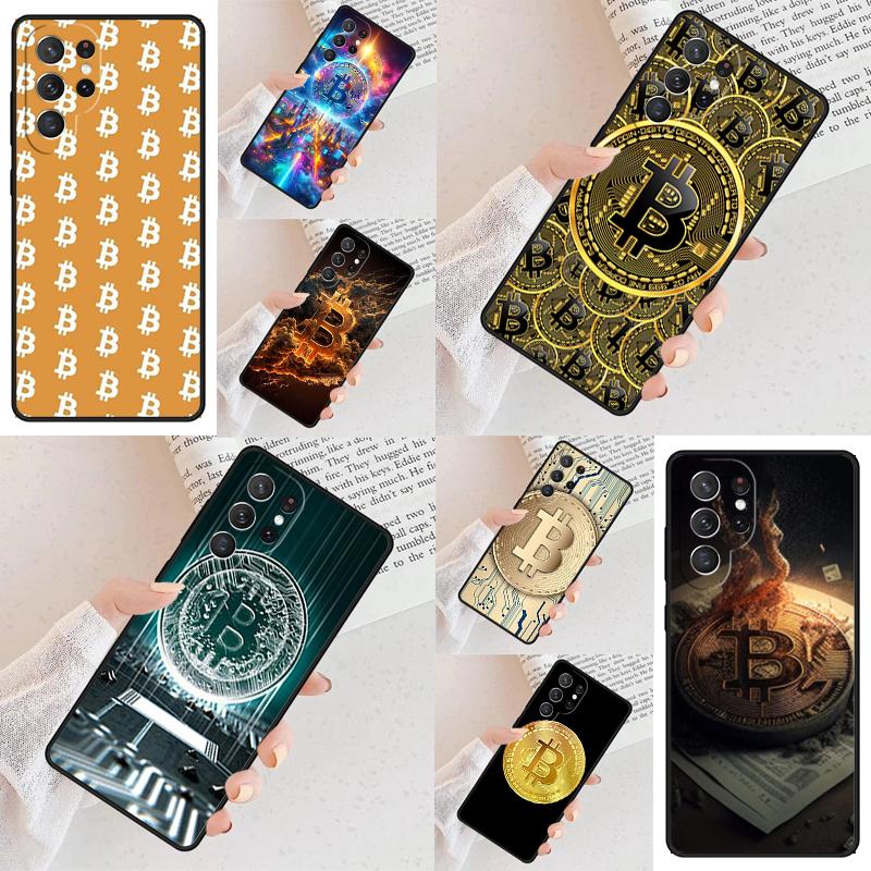 Bitcoin BTC SOFT Cell Phone Case for Samsung Galaxy S26 Ultra S25 S24 S23 S22 S21 S20 Note10 Cover