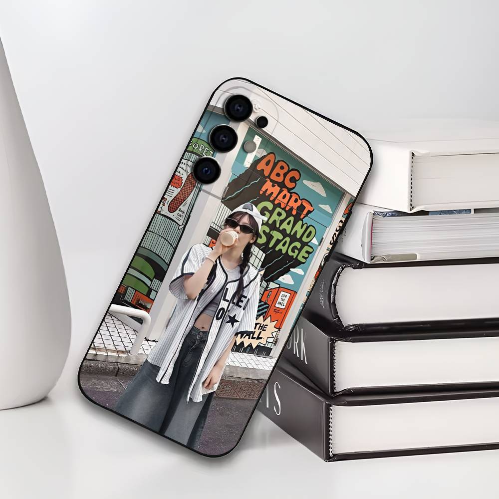 N-Ningning A-AespaS Phone Case For Samsung S25,S24,S21,S22,S23,S30,Ultra,S20,Plus,Fe,Lite,Soft Black Cover