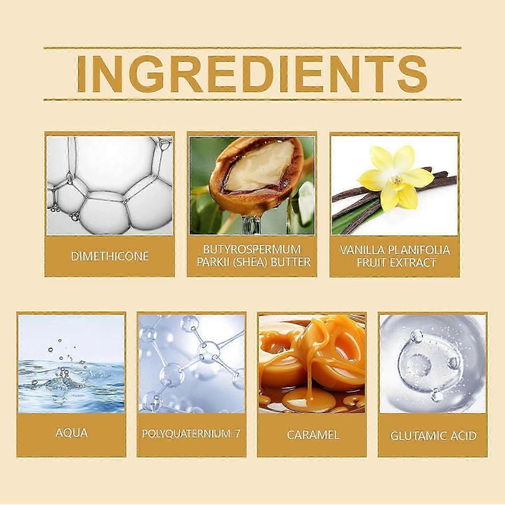 Amino Acid Conditioner with Sugar Cookie Scent Deep Nourishing, Moisturizing & Frizz Control for Dry Hair, Strengthens & Softens Daily Hair Care