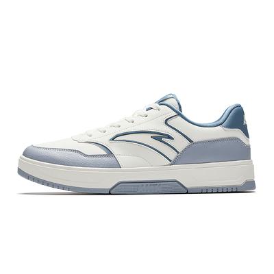 Baichuan Synthetisches Leder Bequem Mode Langlebig Leicht Retro Vielseitig Low-Top Skate Schuhe Herren Sneaker Weiß Blau 112548013-5
