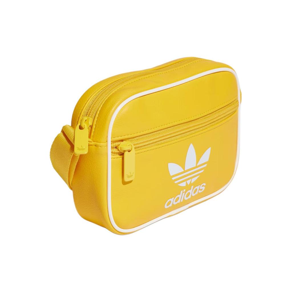 adidas Adicolor Classic Mini Airliner Bag Bold Gold Unisex Streetwear IS4387