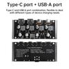 4-way PD65W Fast Charging Module Type-C USB-A Interface Support PD3.0/2.0 QC3.0/2.0 FCP AFC DC5.5*2.5/DC5.5*5.1 Input