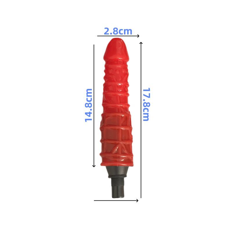 Testa Massaggiante per Pistola Fasciale Dildo - Prodotto per Adulti Femminili con Doppia Interfaccia
