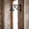 Cast Iron Entry Chime Vintage with Bracket Rustic WallMounted for