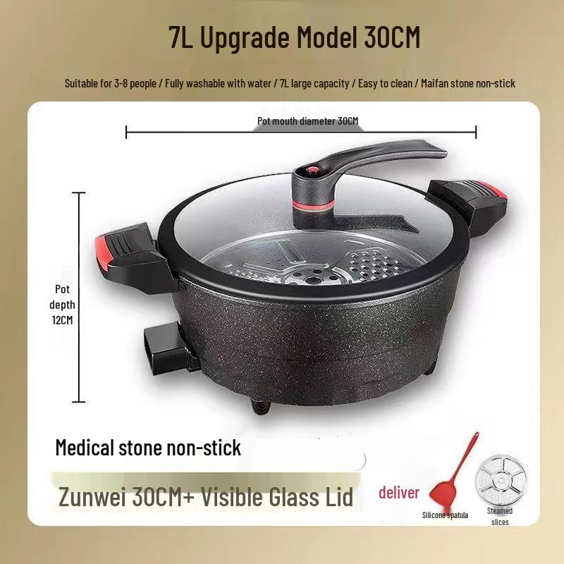 Zhishi Multi-functional Electric Hot Pot & Micro-Pressure Cooker