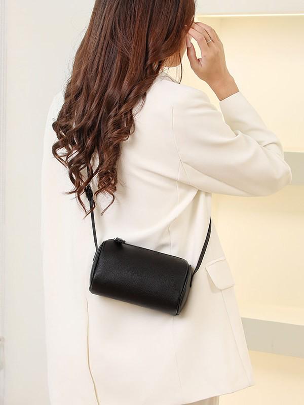 Women's 2025 Fashionable Single Shoulder Crossbody Pillow Bag with Pen Holder