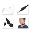 3,5 mm PTT Throat Mic Ohrhörer Anti-Strahlung Covert Air Acoustic Tube Headset für Handy