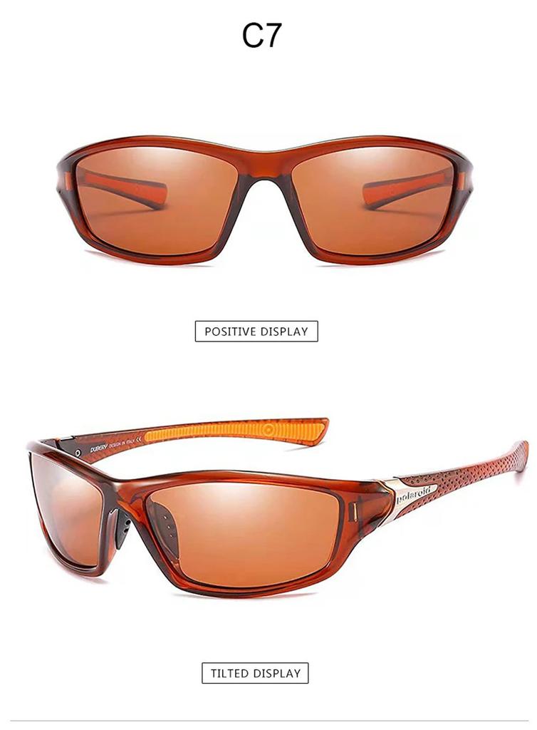 Men's Polarized Sunglasses UV400 Protection for Driving, Stylish Eyewear