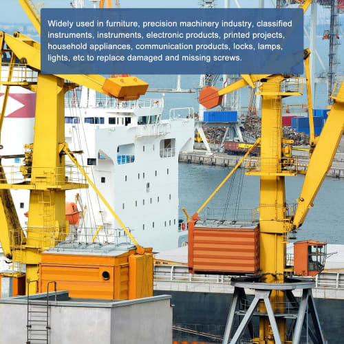 DTGN 410-Piece Nut and Bolt Assortment Kit, M2 Pan Head Machine Screws with Washers, 304 Stainless Steel, for Drawers, Cabinets, and Closets, Handles