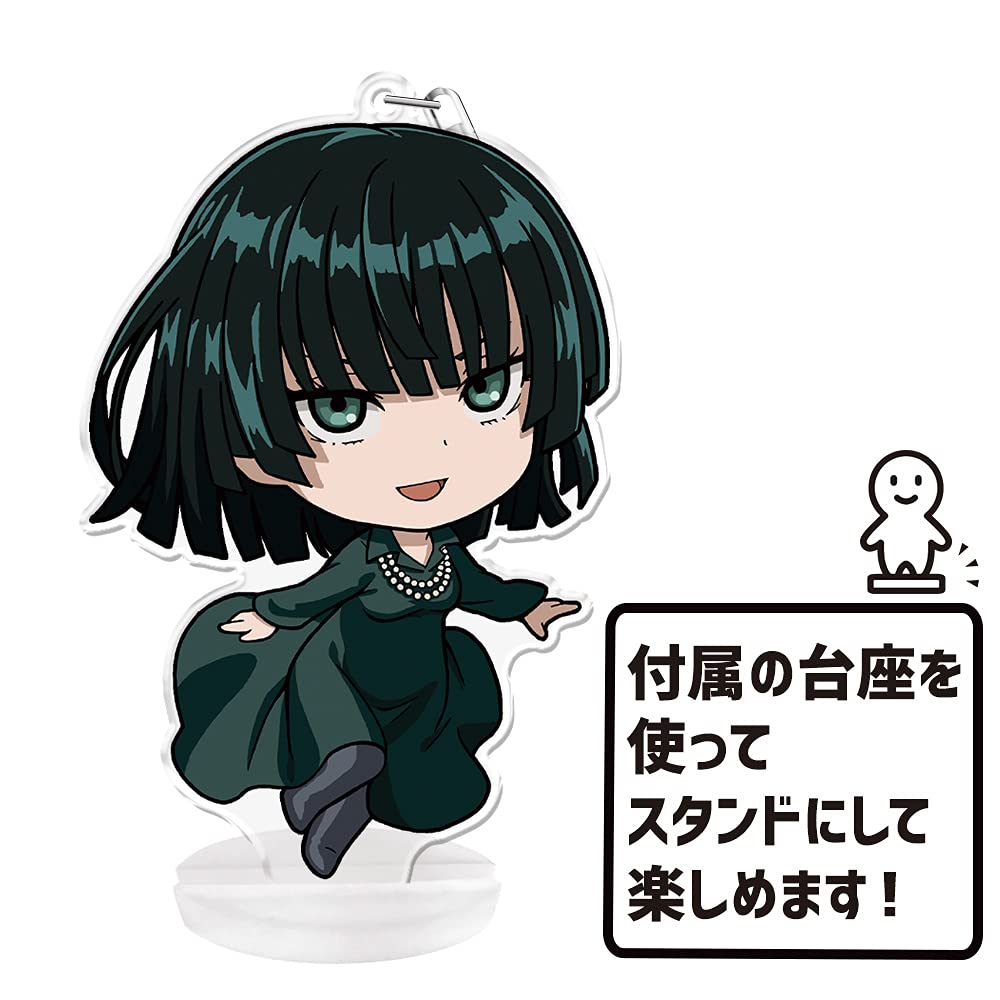 Azu Maker Man Puni Keychain Hellish Fubuki One-Punch Colle! (with Stand)