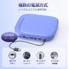 Mini DVD Player with 1080P Playback Region CPRM No Card Japanese Instruction Manual Included Support, DVD/CD Only, Free, Compatible, Blue-ray, USB/TF