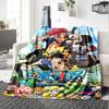 1pc Adventure Beyond Imagination Flannel Blanket for Super Soft Cute Comfort Blanket for Travel Bedding Couch Sofa Blanket Y72322