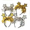 Christmas Star Hair Hoop Festival Headbands For Women Girls Holiday Celebration