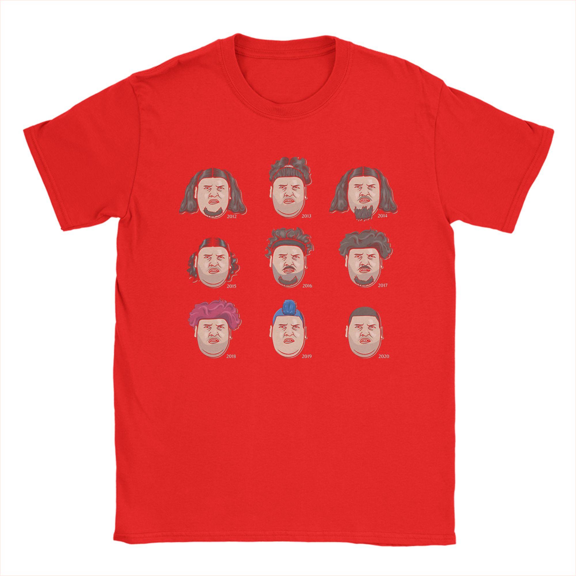 

Casual The 9 Faces Of Rainer Drachenlord Winkler TShirts Unisex O Neck Pure Cotton T Shirt Short Sleeve Tee Shirt 6XL Clothing S
