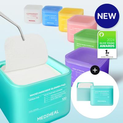 Pad3 Arten von Auswahl 100 + 100 Blatt (1 Hauptprodukt + 1 Nachfüllpackung)