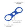 Multifunction MTB Bike Front Fork Install Disassembly Tools Bicycle Front Fork Cap Wrench for XCR/XCT/XCM