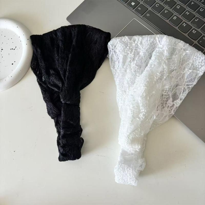 Elegantes Spitzen-Stirnband Atmungsaktives Haarband Für Damen Mädchen Tägliches Tragen Sport Reisen Besonderer Anlass Haarschmuck
