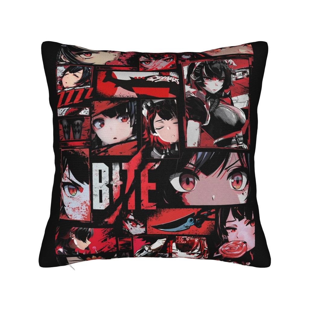 Zenless Zone Zero Ellen Joe Chibi Head Morcaworks Pillowcase Soft Polyester Cushion Cover Decoration Pillow Case Cover Car