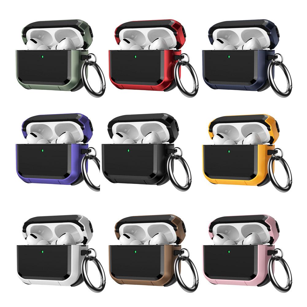 for Apple AirPods Pro 3 Bluetooth headset protective case Shockproof Scratch-resistant Wireless Charging Cover with Keychain