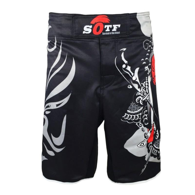 Herren MMA Shorts Muay Thai Boxen Training Fitnessstudio Kampfsport Workout Sportliche Hosen