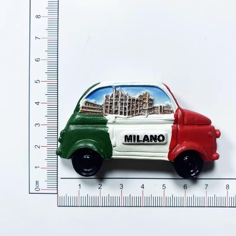 Italie Pompéi Souvenirs de Voyage Aimants de Frigo Milan Taormine Sicile Urbino Calabre Aimants de Frigo de Voyage Cadeaux de Mariage