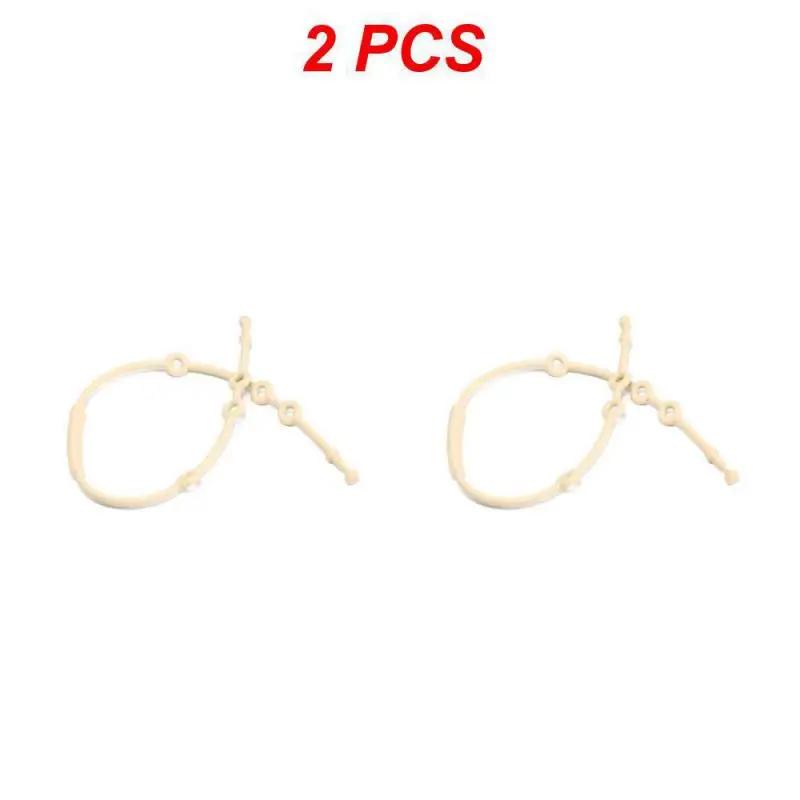 1~2PCS New Silicone Toy Safety Straps Newborn Teething Soother Chew Dummy Chains Adjustable Baby Pacifier Clip Teether Straps