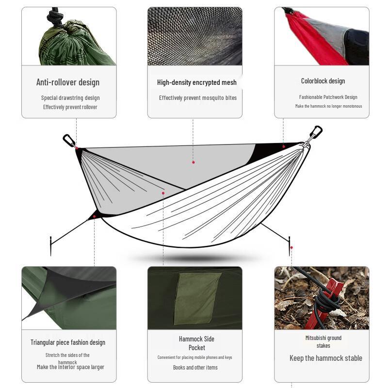 Camping Mosquito Net Hammock