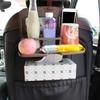 Vehicle Seat Back Organizers Tray Multifunctional Drink Holder Quick Mount System For Snacks Meals Car Interior