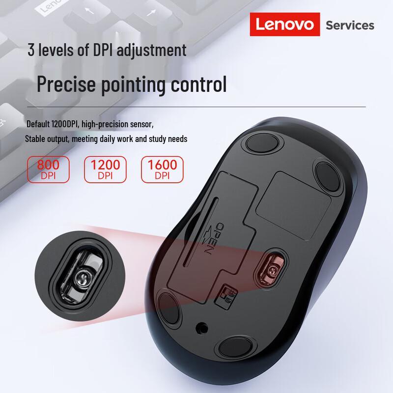 Lenovo Wireless Keyboard and Mouse Set