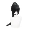 Anime Love Live!Super Star!! Hazuki Ren Cosplay Wig Black Straight Wig With Ponytail Heat Resistant Synthetic Hair