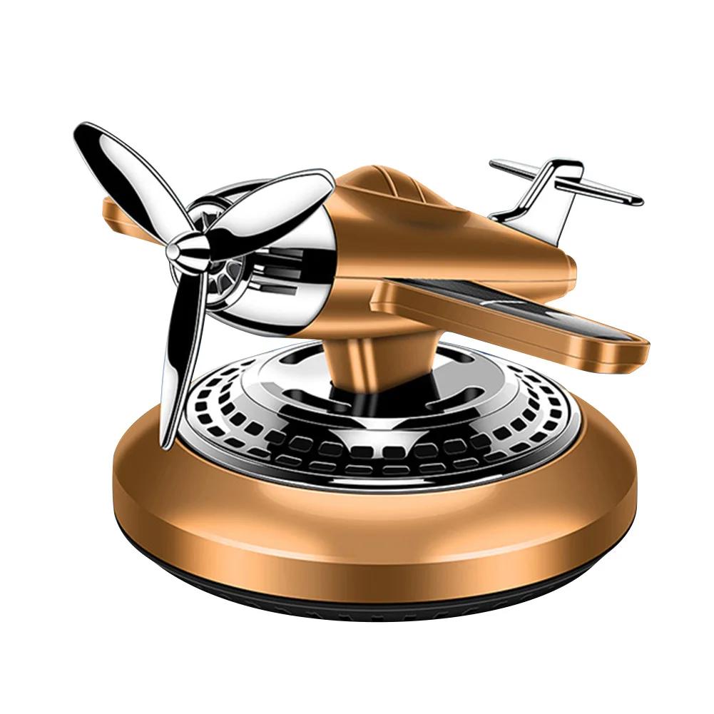 Solar Auto Duft Hubschrauber Auto Lufterfrischer Ornamente Dekor Innendekoration Solar Rotierender Aroma Diffusor für Zuhause