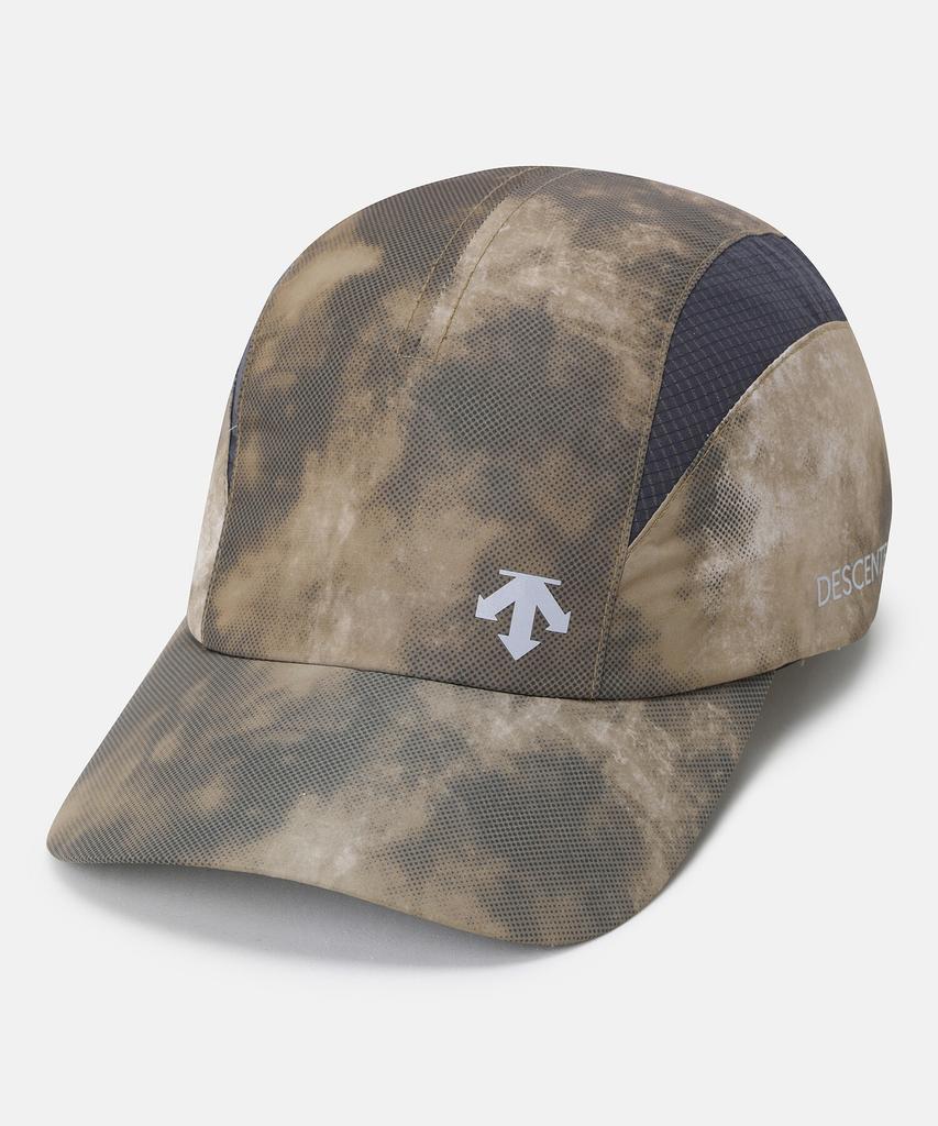 DESCENTE Running Dyed Pattern Mesh Cap Brown Sr123Rcp1A