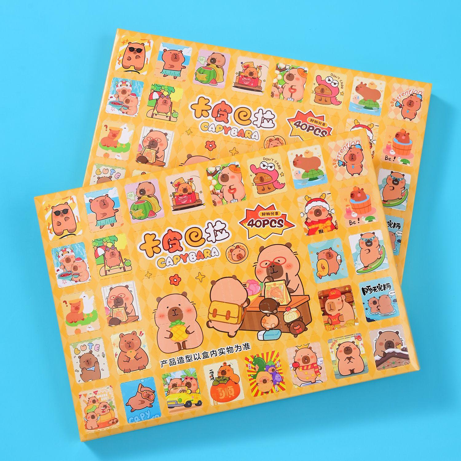 

Адвент календар Капібару Capybara 40шт (брелоки) 1 коричневий