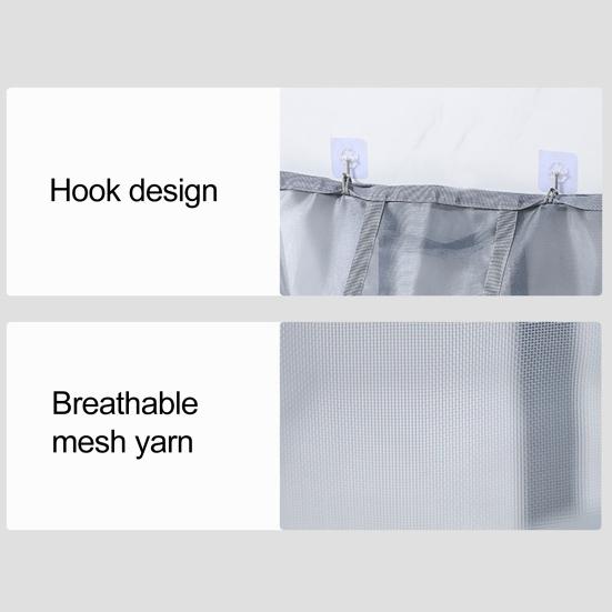 Laundry Hamper Collapsible Clothes Basket with Reinforced Handle Large Capacity Foldable Design Dirty Clothes Hamper