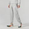 Puma Letter Print Cuffed Fleece Mid-Rise Retro Sports Casual Pants Unisex pants Gray 625079-80