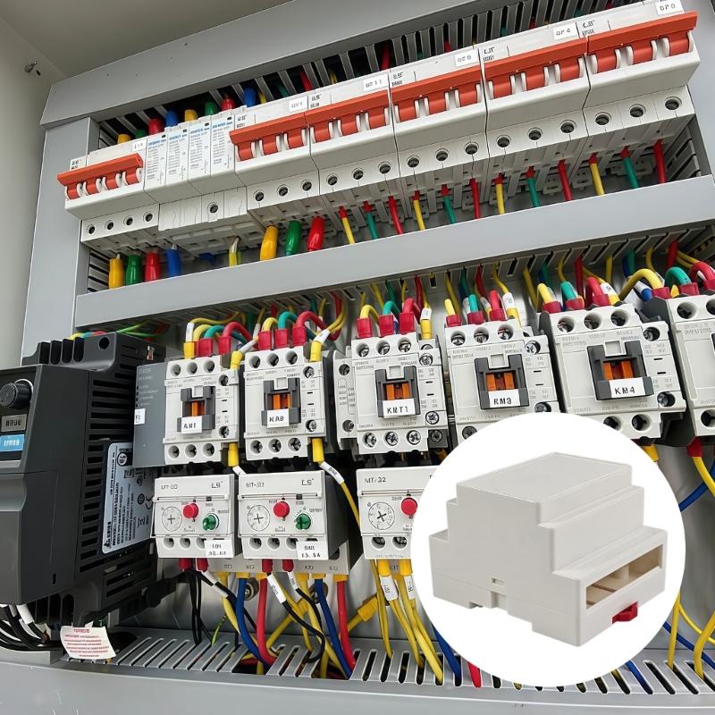 Durability Plastic PLC Controller Box Shell For Electronic Circuits Power Supplies Amplifiers With Easy Installation