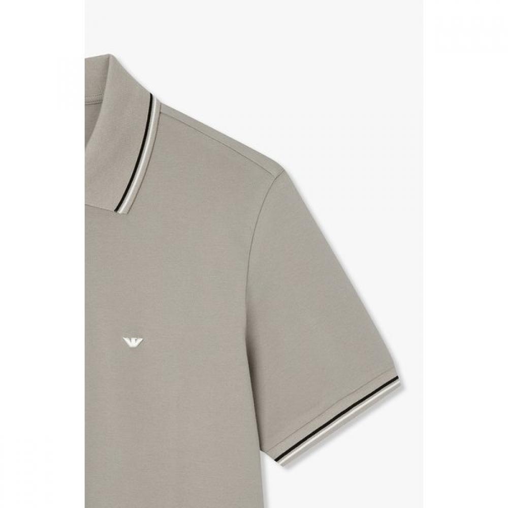 Emporio Armani Men S Double Line Trimming Polo Shirt A516126031