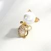 1pc Cute Cat Brooch for Women Men Delicate Kitten Animal Brooches Pins Jewelry Accessories Party Birthday Gifts