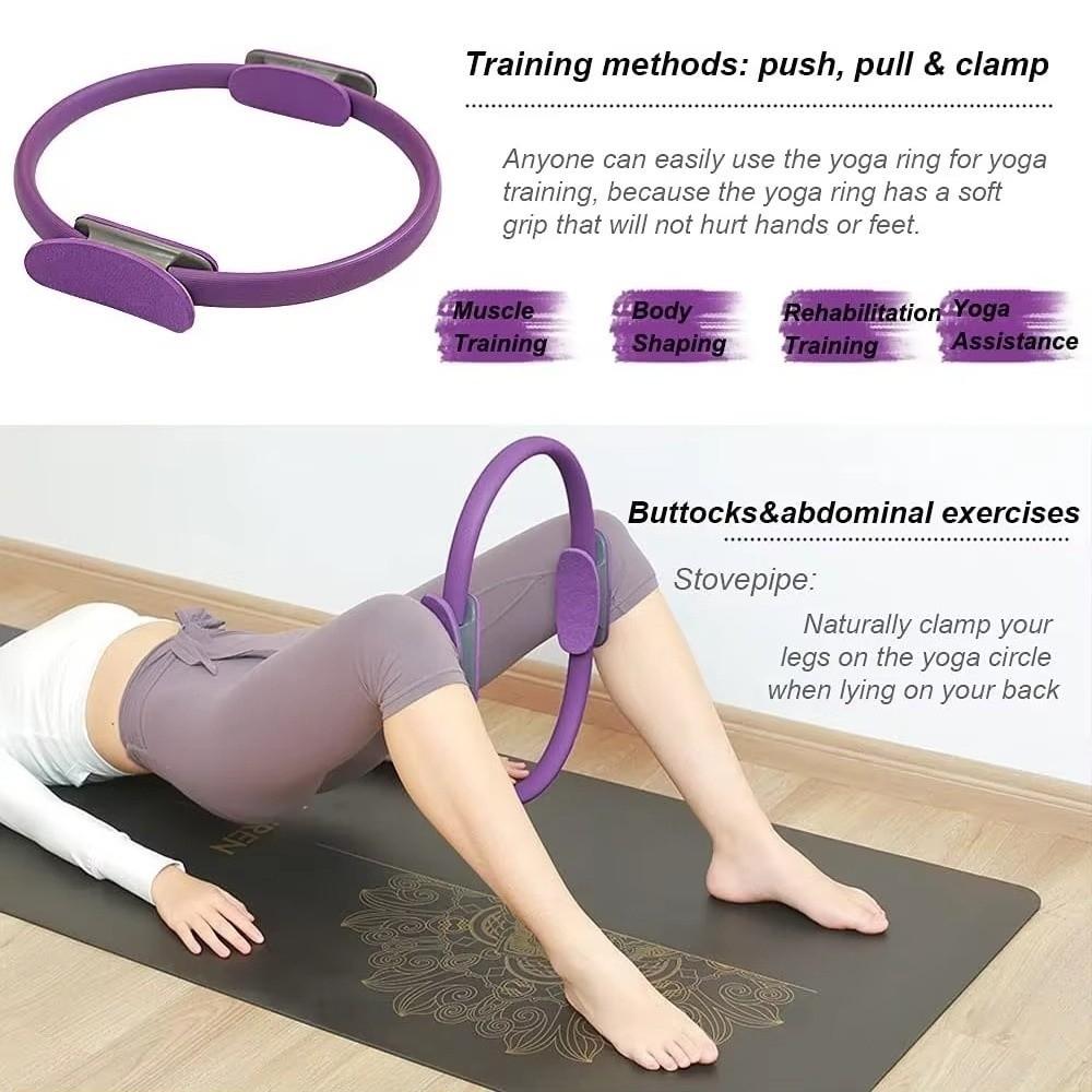 Multi-function Yoga Pilates Ring Yoga Equipment Fitness Shaping Ring Yoga Fitness Ring Circle