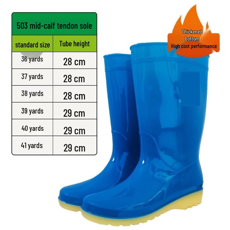 Men s Waterproof Work Rain Boots