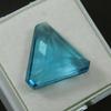 9 Ct A++ Blue Aquamarine   Gemstone Loose Trillion Cut Free Ship