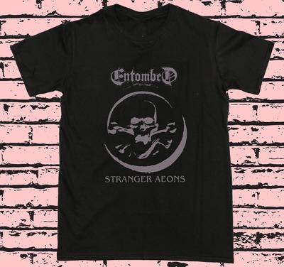 Entombed Band Stranger Aeons T-Shirt Volle Größe S-5XL TT261 Unisex T-Shirt